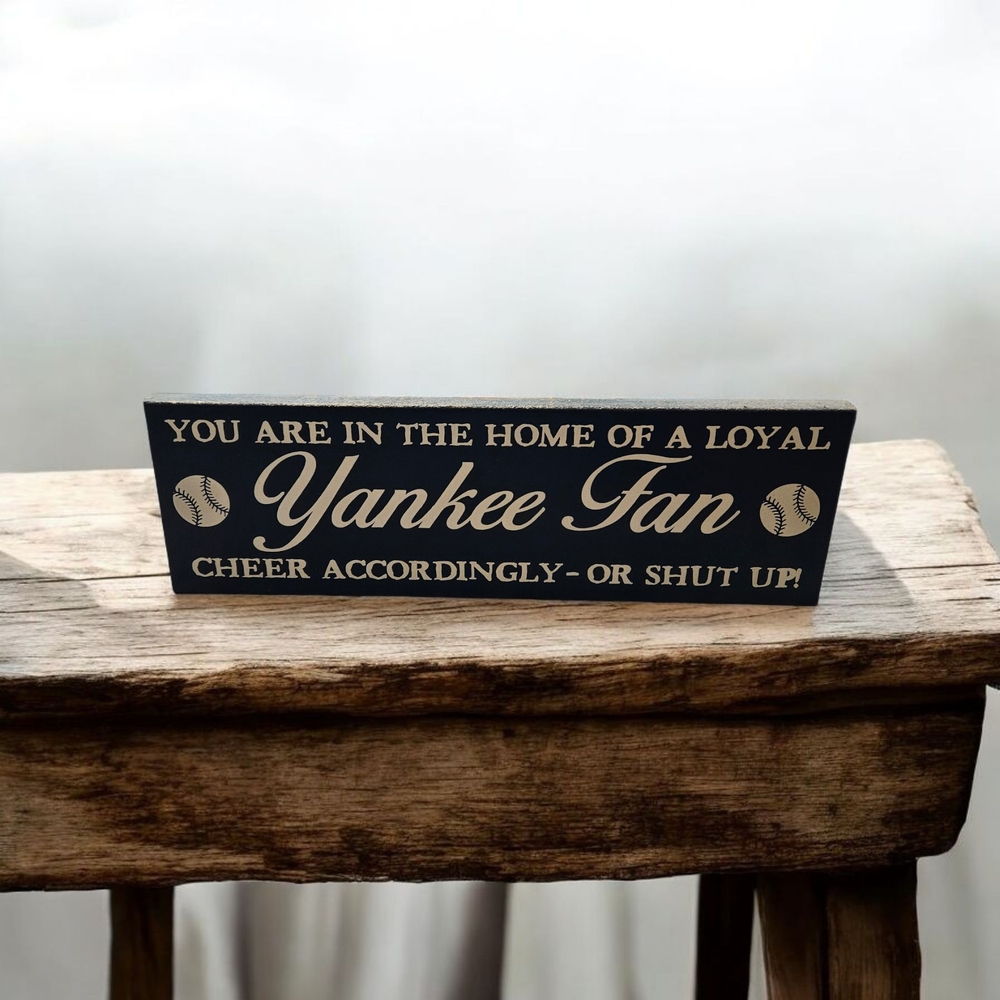 Yankee Fan Sign - Picture 2 of 7